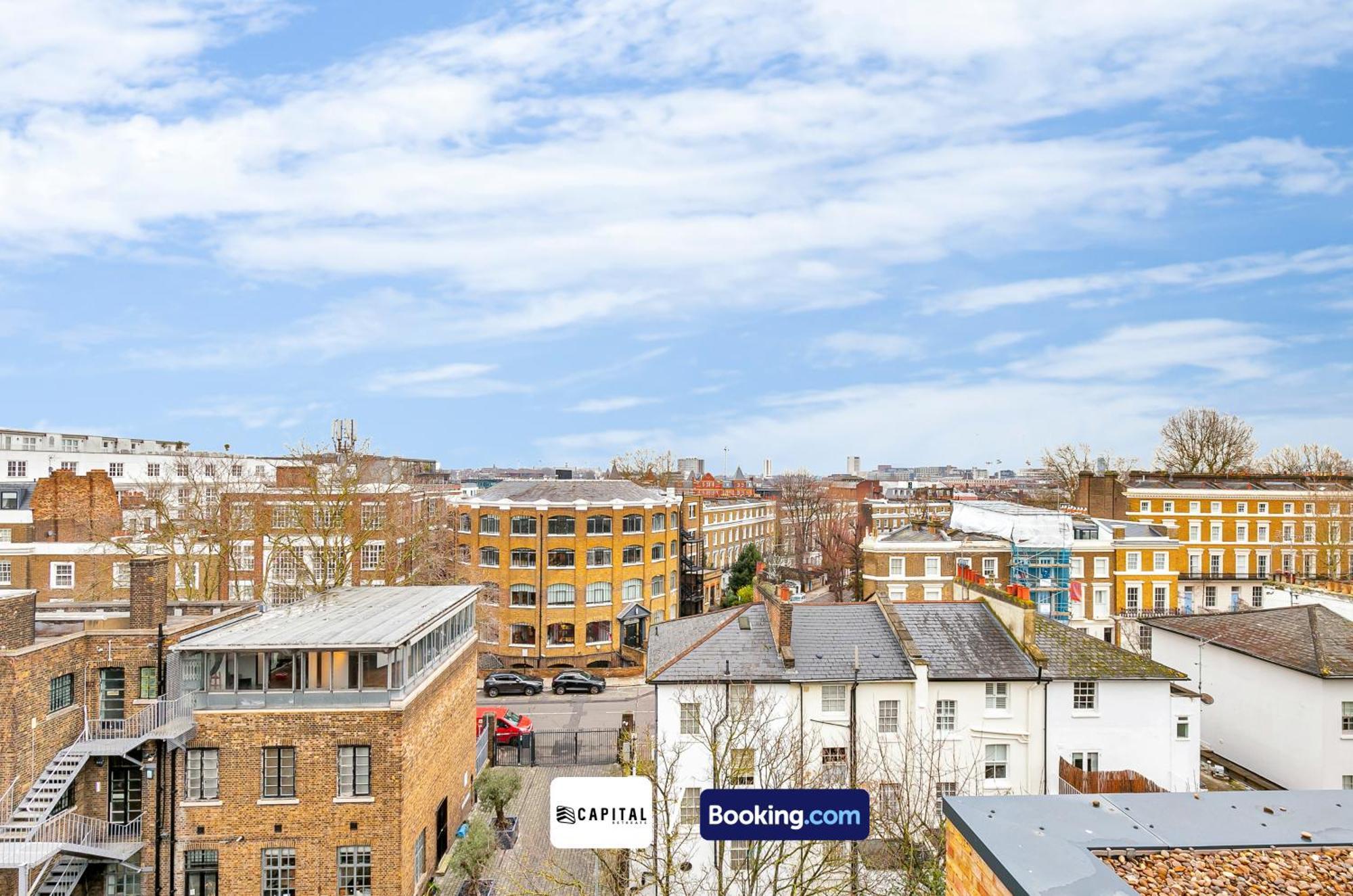 Cozy Apt In Camden Town By Capital Retreats Short Lets & Serviced Accommodation London With Balcony, Free Wifi Exterior photo